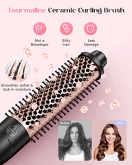 Lopeie 1.25-inch curling iron with clip for classic curls