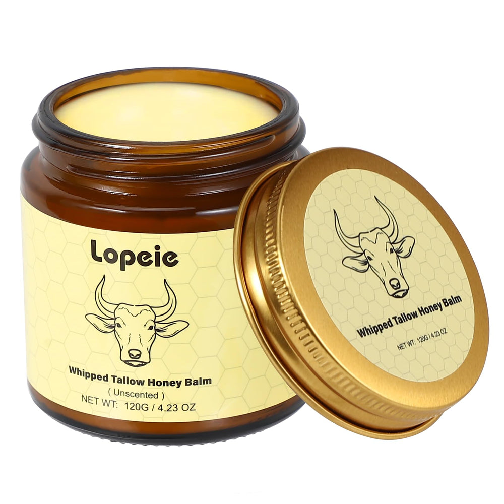 Lopeie sebo de res crema envase: hidratación profunda para piel seca.