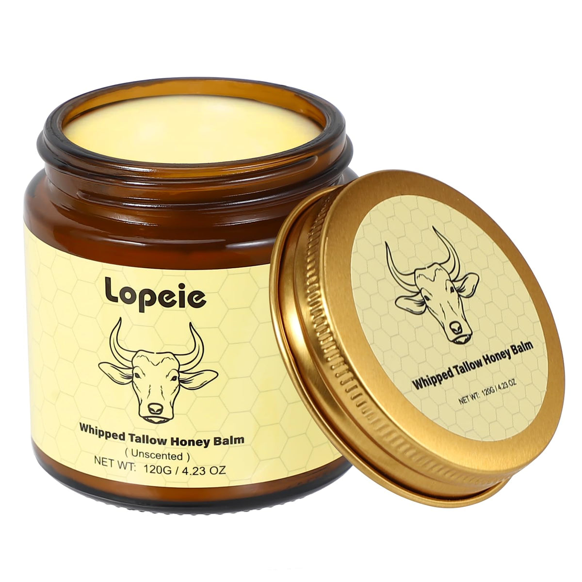 Lopeie sebo de res crema envase: hidratación profunda para piel seca.