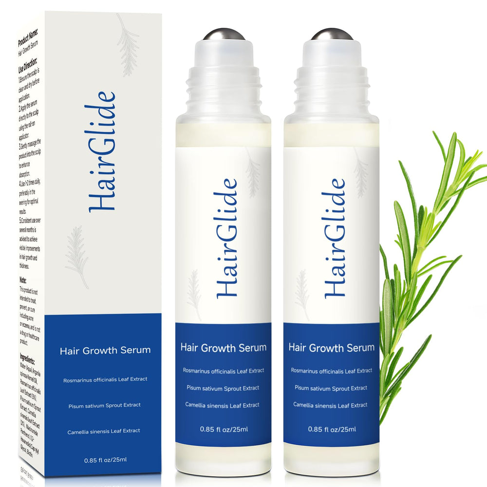 Loreviya serum crecimiento cabello roll-on para nutrir el cuero cabelludo y fortalecer raíces.