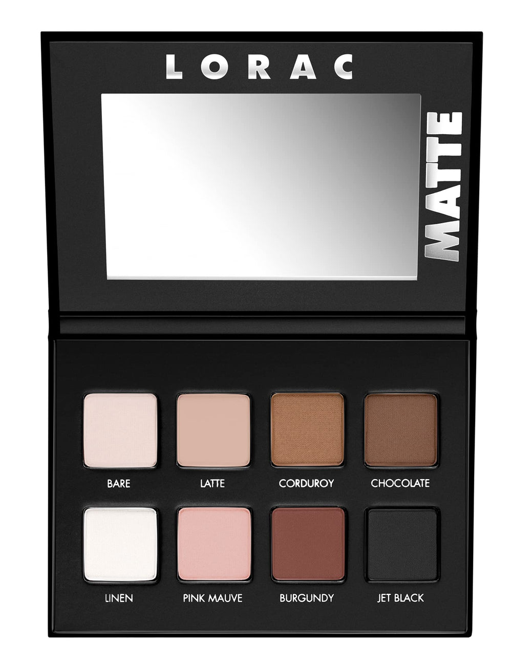 LORAC PRO Matte Chocolate rich outer corner definition and depth.