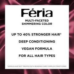 Feria Bonding Care Complex conditioner strengthens bonds after color.