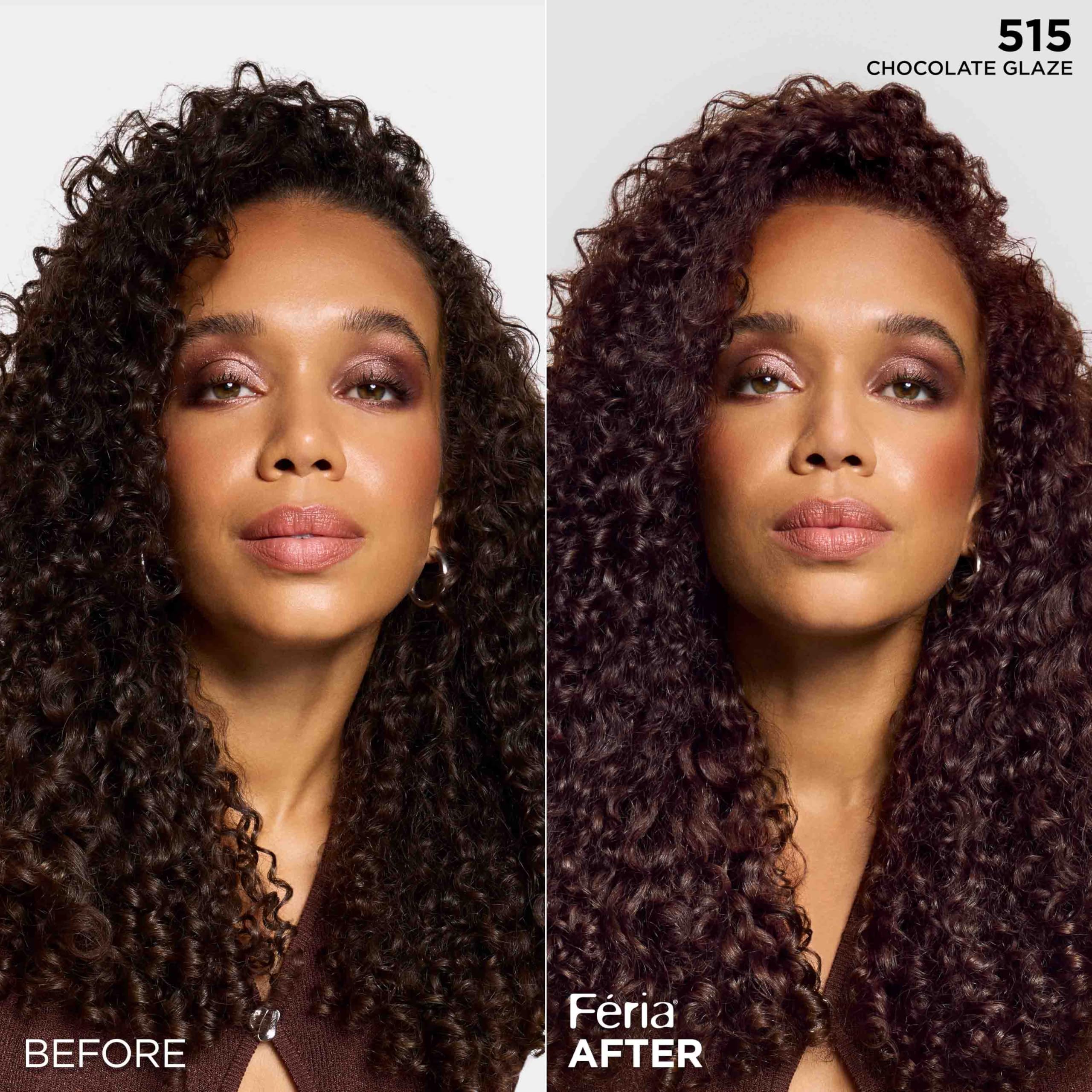L'Oreal Paris Feria Bonding Care Conditioner demonstrates bond-reinforcing treatment