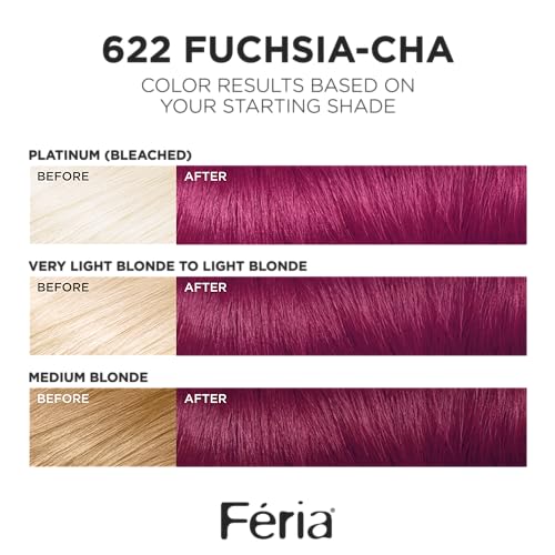 L'Oreal Paris Feria color swatch showcases multi-faceted shimmer and dimensional depth.