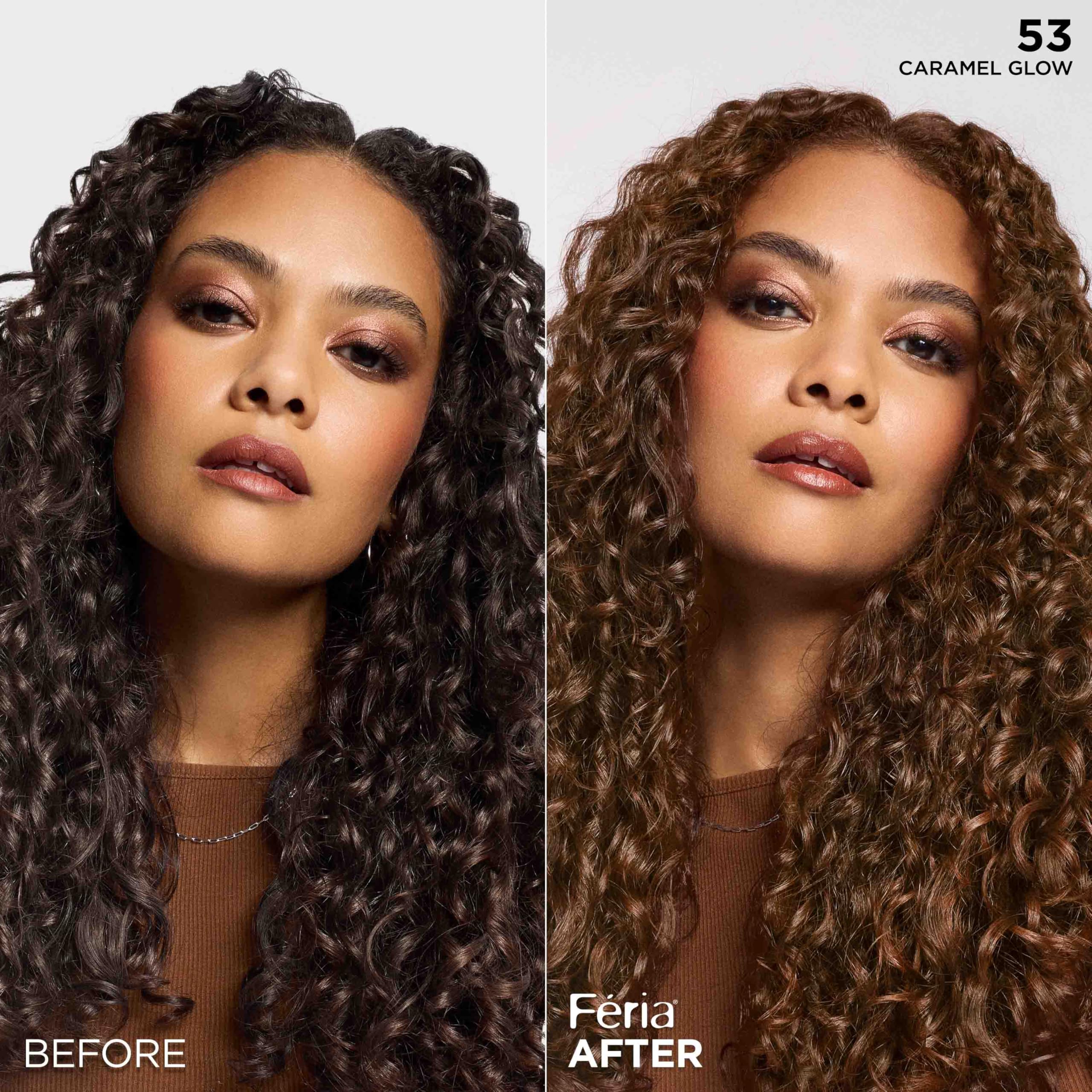 L'Oreal Paris Feria Vitamin-infused shine serum bottle adds instant luster to strands.