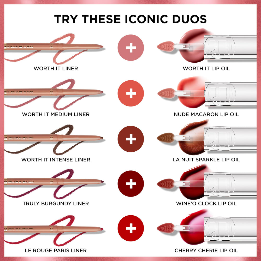 L’Oréal Paris Aceite Labial Hyaluron Ambición, aplicador suave para labios sensibles.