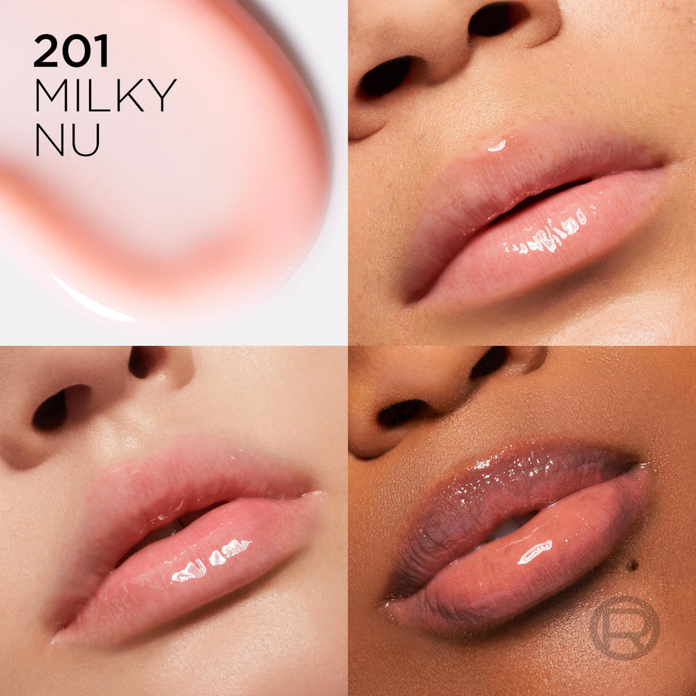 Aplicador cushion con perlas masajea labios para una aplicación suave