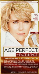 L'Oreal Paris Age Perfect 9N cream tube ready to mix for smooth color