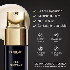 Textura sedosa de la crema de ojos L'Oreal Paris Age Perfect Cell Renewal