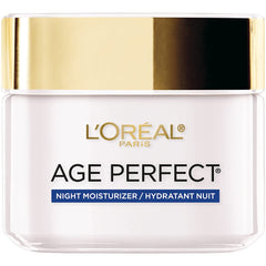 L'Oreal Paris Age Perfect Collagen Expert crema nocturna en bote para hidratación nocturna