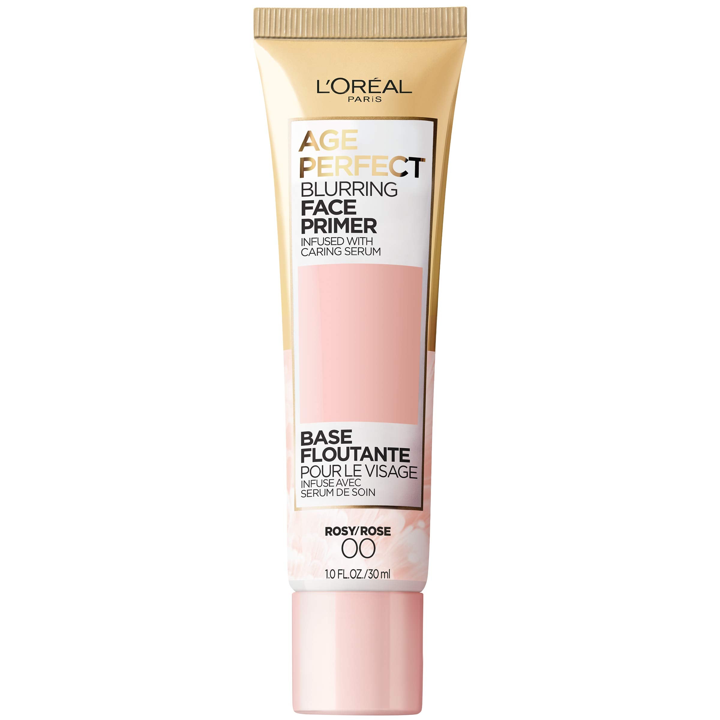 L'Oréal Paris Age Perfect Primer rosado: difumina líneas para un look suave.