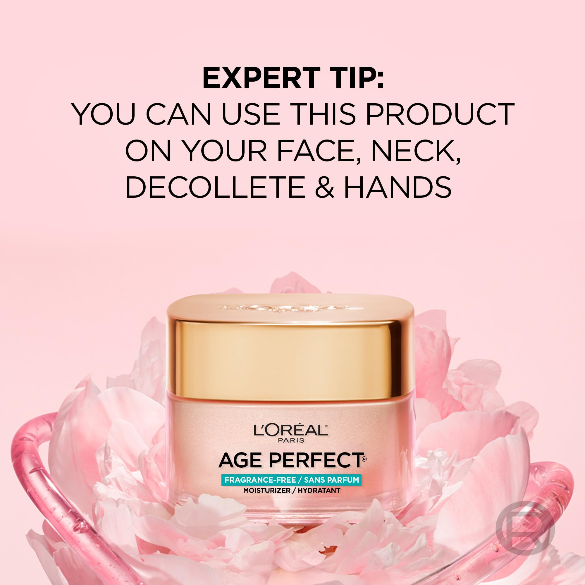 Application of Rosy Tone cream showing lightweight, non-greasy texture on skin.