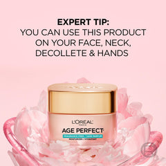 Application of Rosy Tone cream showing lightweight, non-greasy texture on skin.