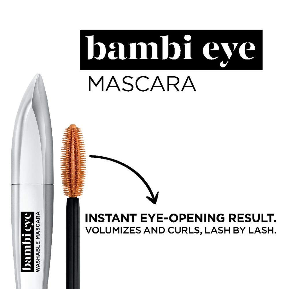 L’Oréal Paris Bambi Eye Mascara: mirada más amplia con cada pasada.