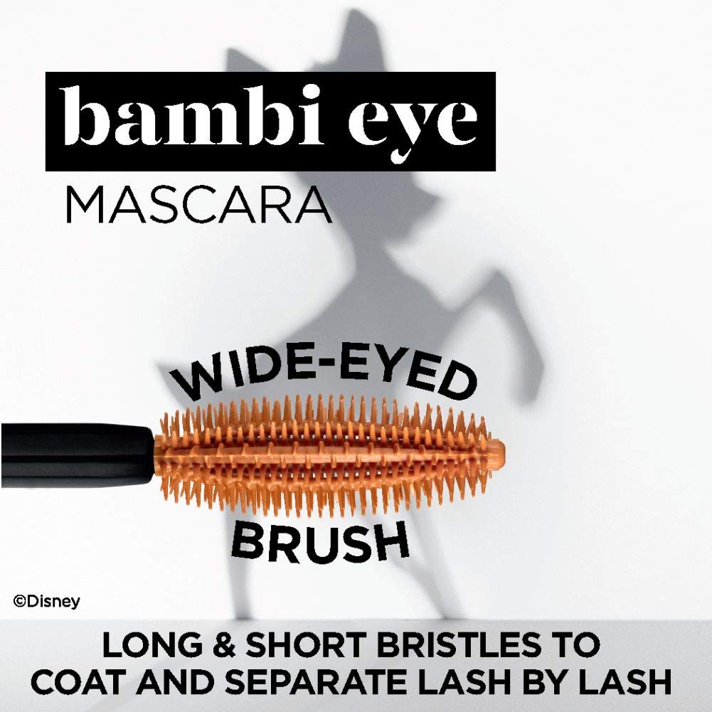 L’Oréal Paris Bambi Eye Mascara: pestañas alzadas y elongadas para mirada abierta.