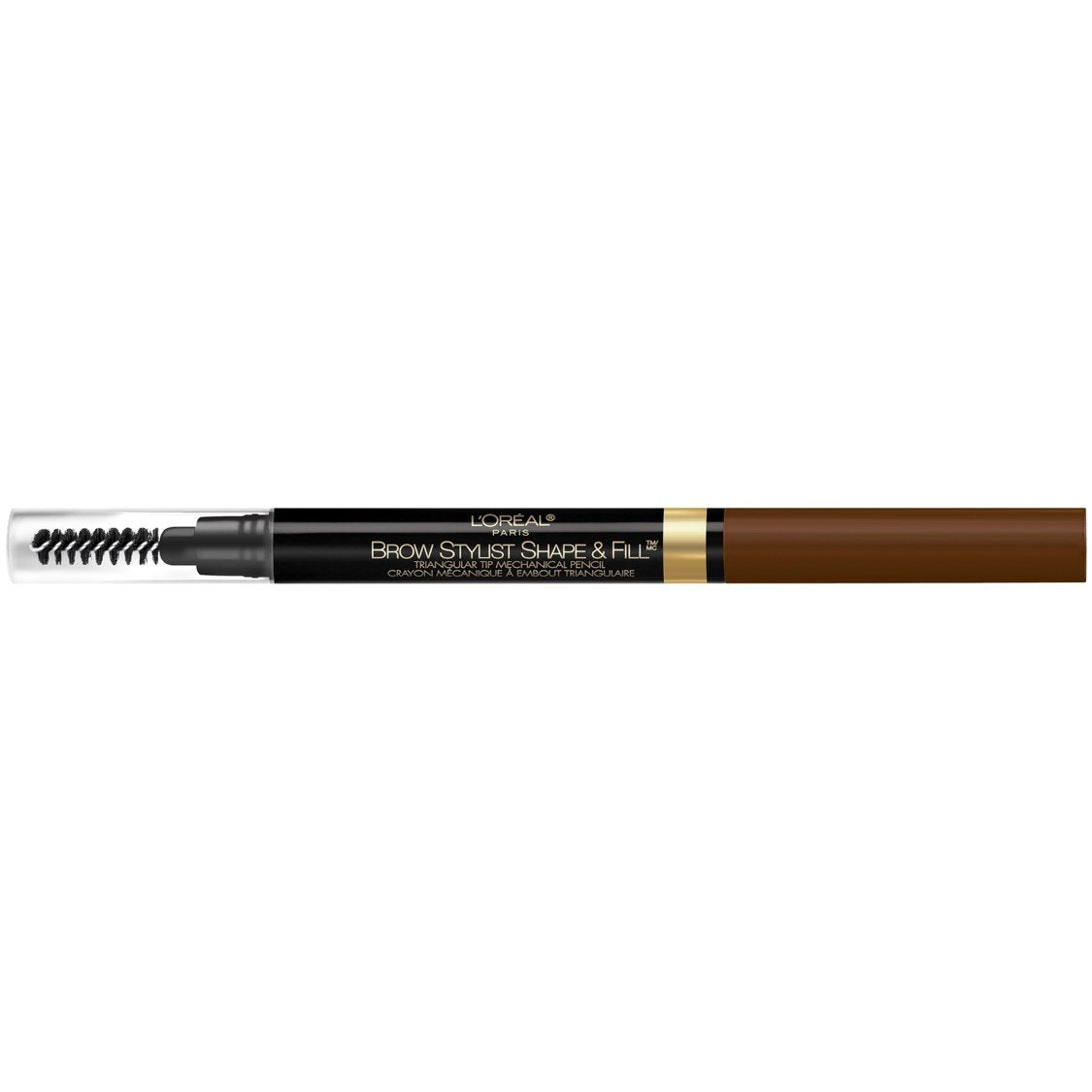 L'Oréal Paris Brow Stylist acabado natural gracias al difuminado suave del spoolie.