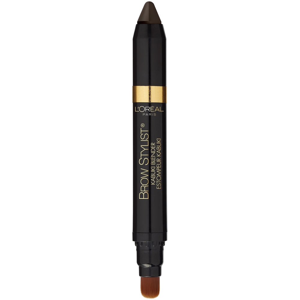 L'Oréal Paris Brow Stylist Kabuki contorno natural con brocha difuminadora.