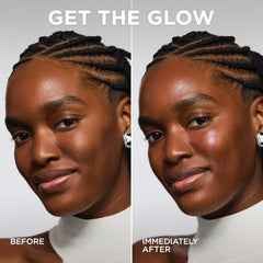 L'Oreal Paris Collagen Moisture Bounce Serum skin-closeup reveals dewy glow