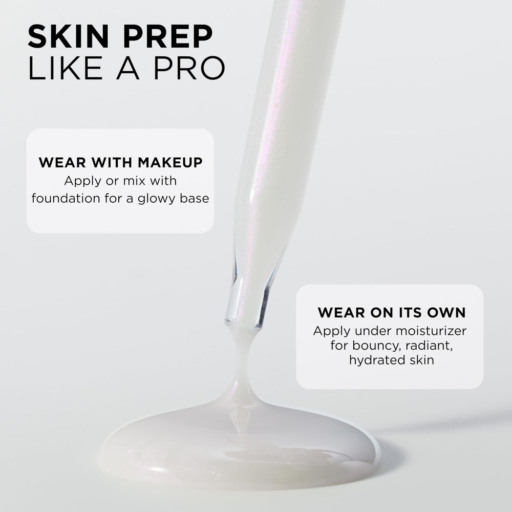 L'Oreal Paris Collagen Moisture Bounce Serum under-makeup scene for seamless prep