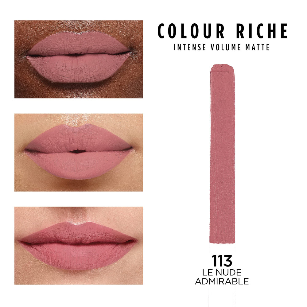 L’Oréal Paris Color Riche Le Nude Admirable en acabado mate.