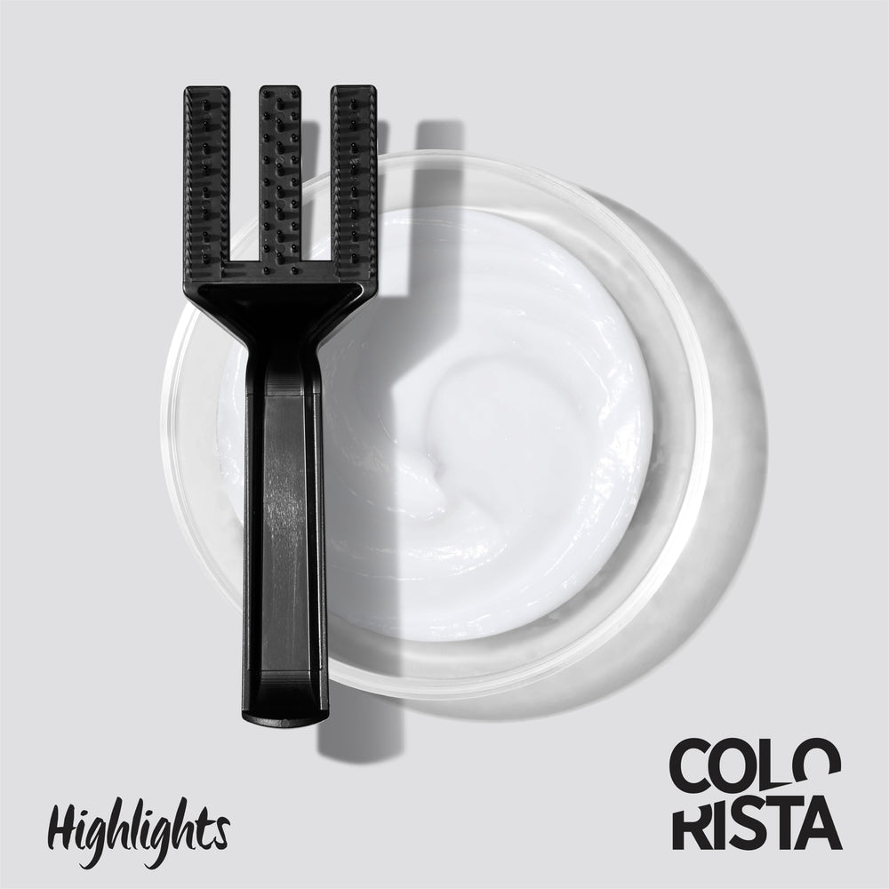 L'Oreal Paris Colorista kit gloves included for comfortable use.