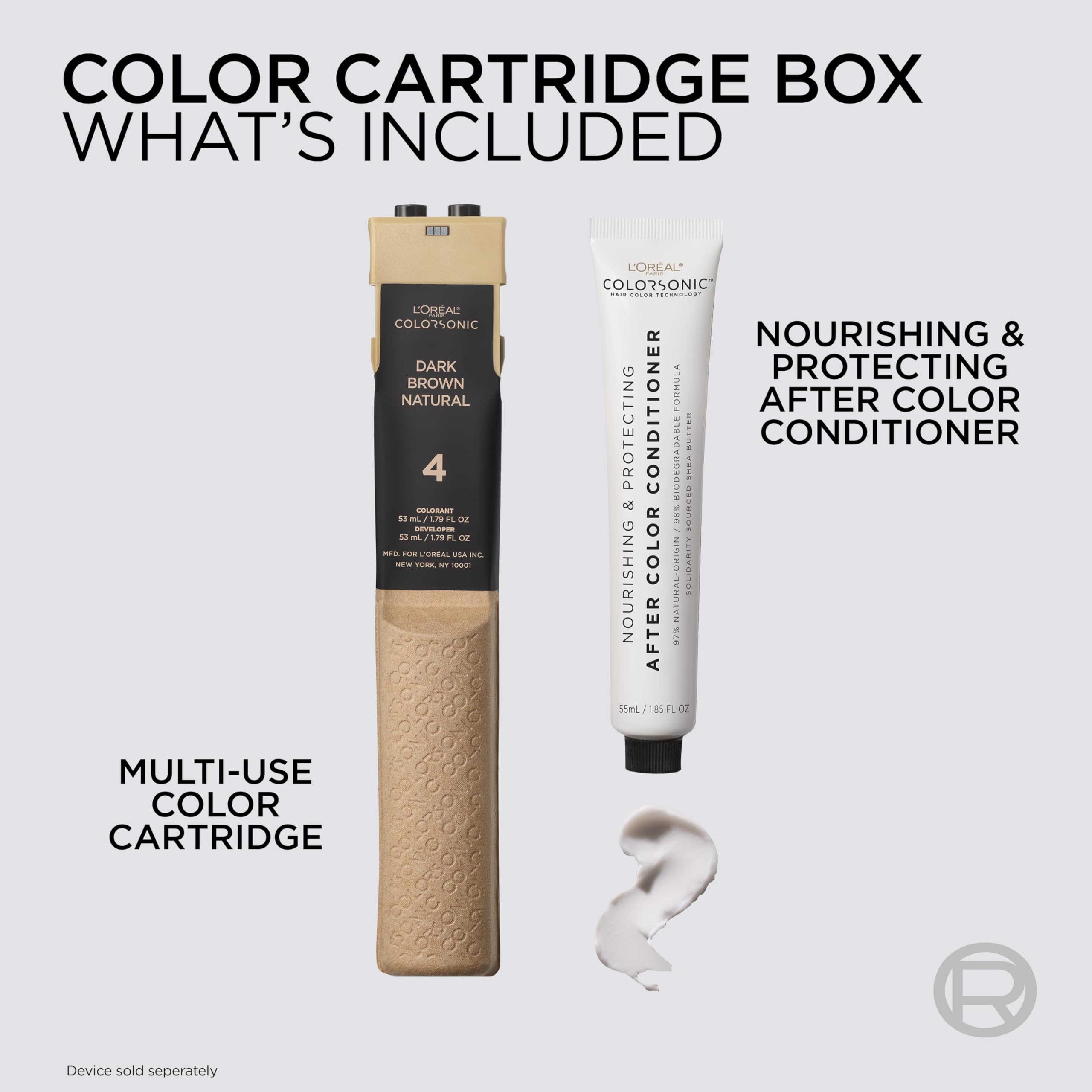 L'Oreal Paris Colorsonic five-minute coloring saves time without sacrificing results.