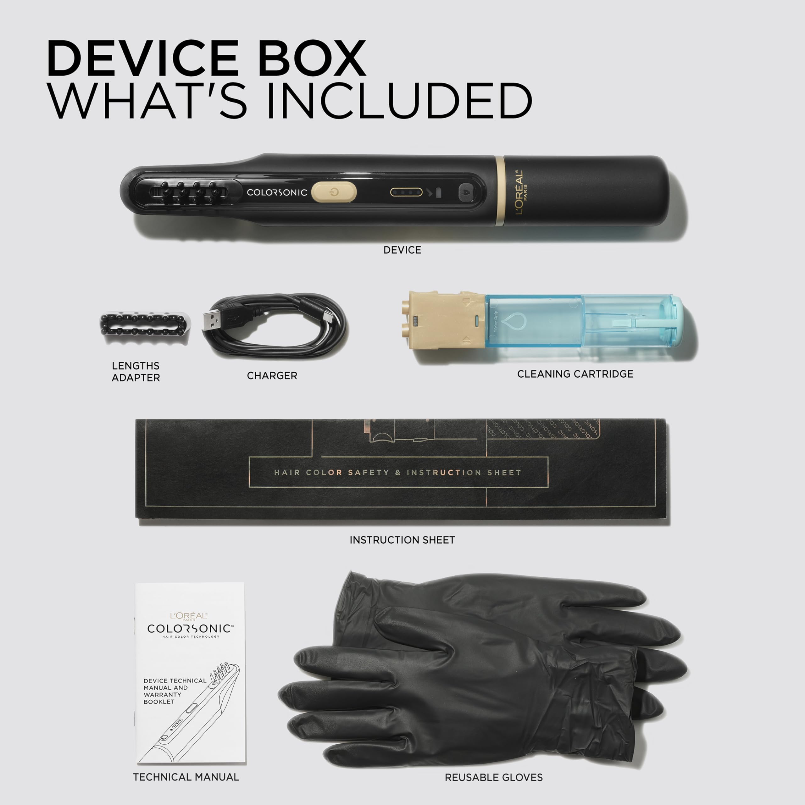 Colorsonic device delivers gray coverage with precision.