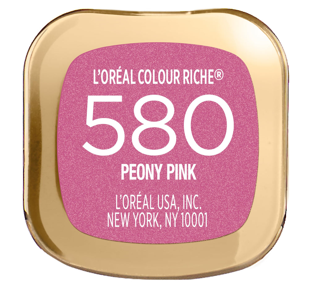 L'Oréal Paris Colour Riche guía de aplicación desde el centro de los labios.