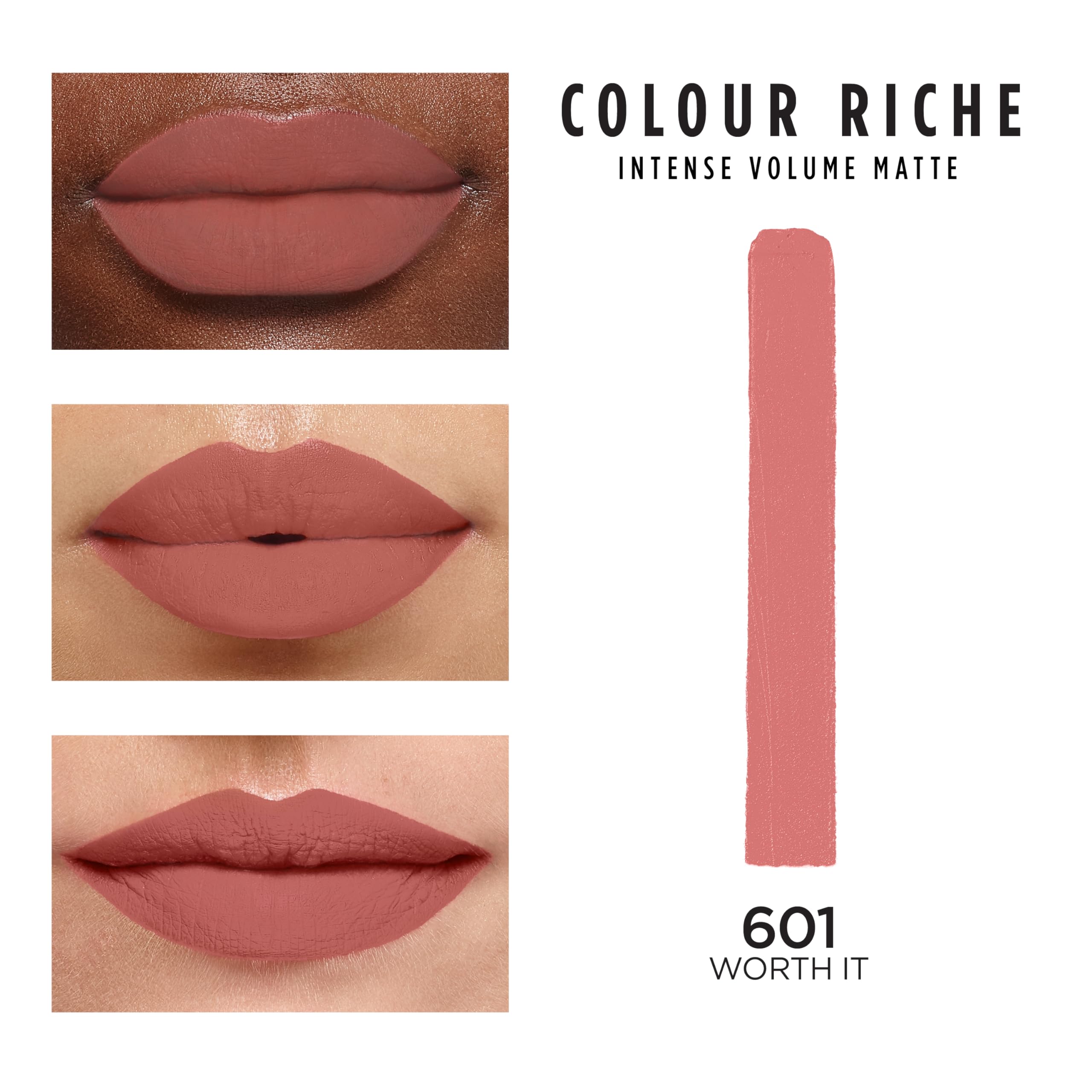 L’Oréal Paris Colour Riche Intense Volume Matte: muestra de color intenso