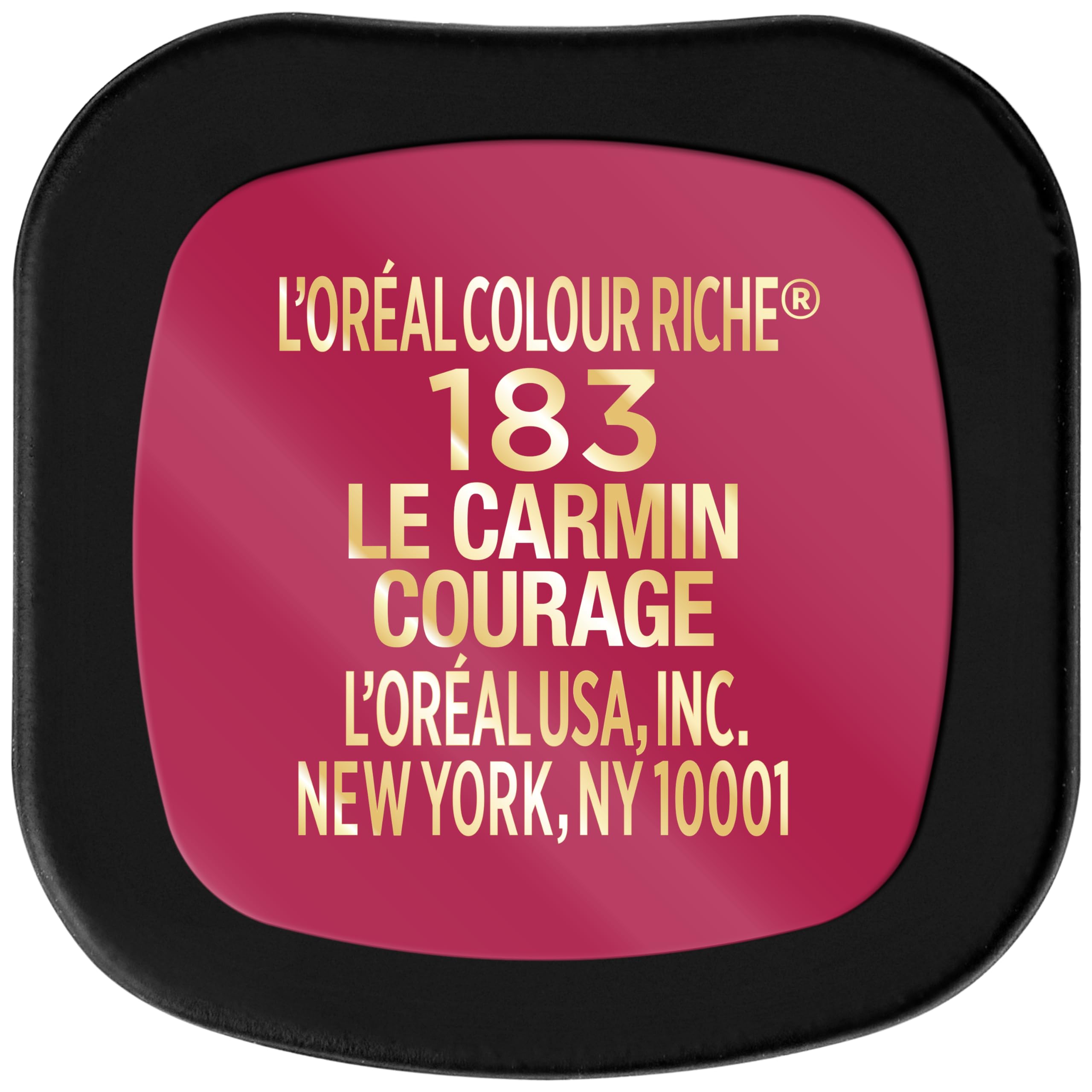 L'Oreal Paris Colour Riche Intense Volume Matte Lipstick in Le Carmin Courage.