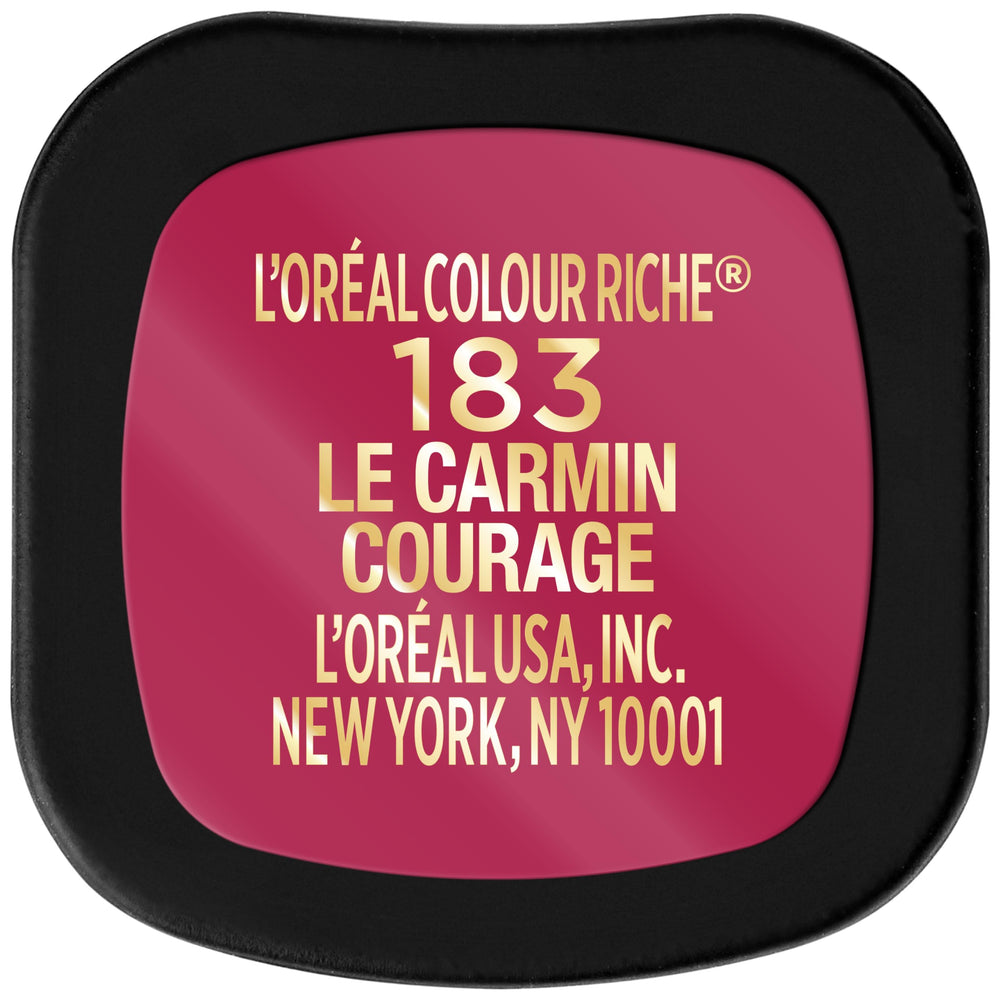 L'Oreal Paris Colour Riche Intense Volume Matte Lipstick in Le Carmin Courage.