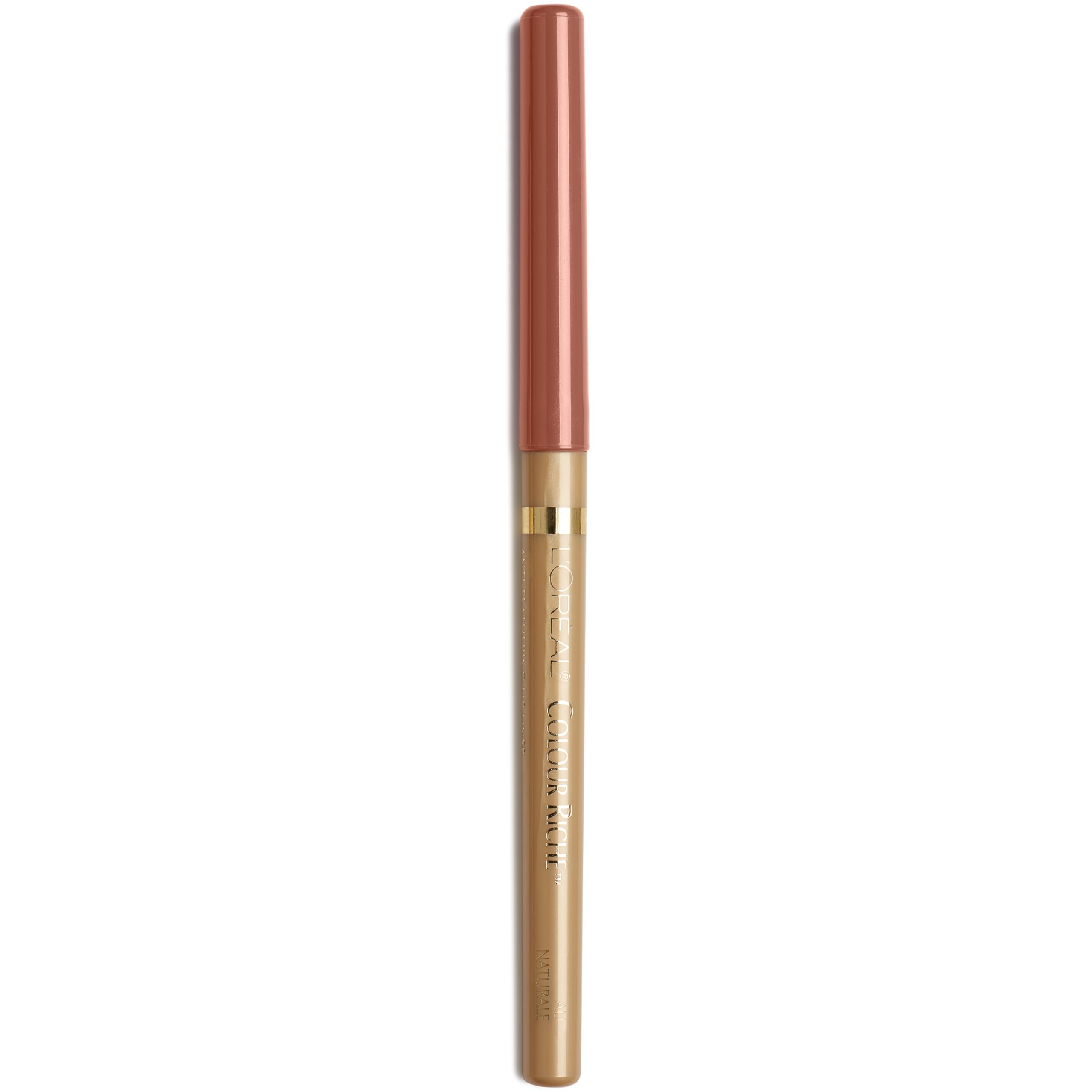 L'Oreal Paris Colour Riche Lip Liner 780 Au Naturale defines lips.