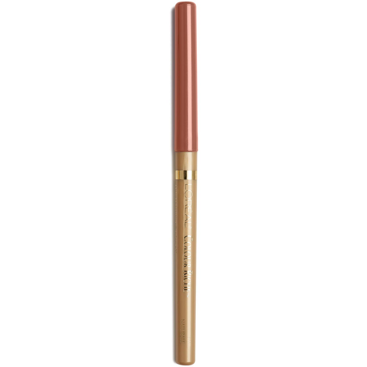L'Oreal Paris Colour Riche Lip Liner 780 Au Naturale defines lips.