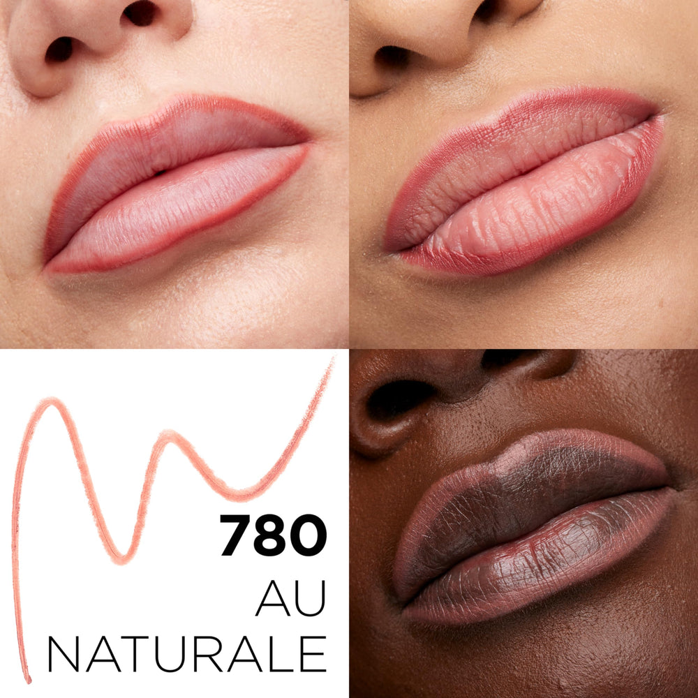 L'Oreal Paris Colour Riche Lip Liner creamy formula aids smooth contour.