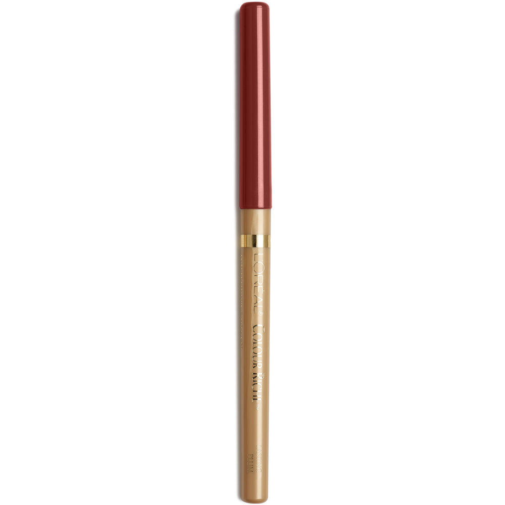 L'Oreal Paris Colour Riche Lip Liner creamy formula defines lips with a smooth, comfortable glide