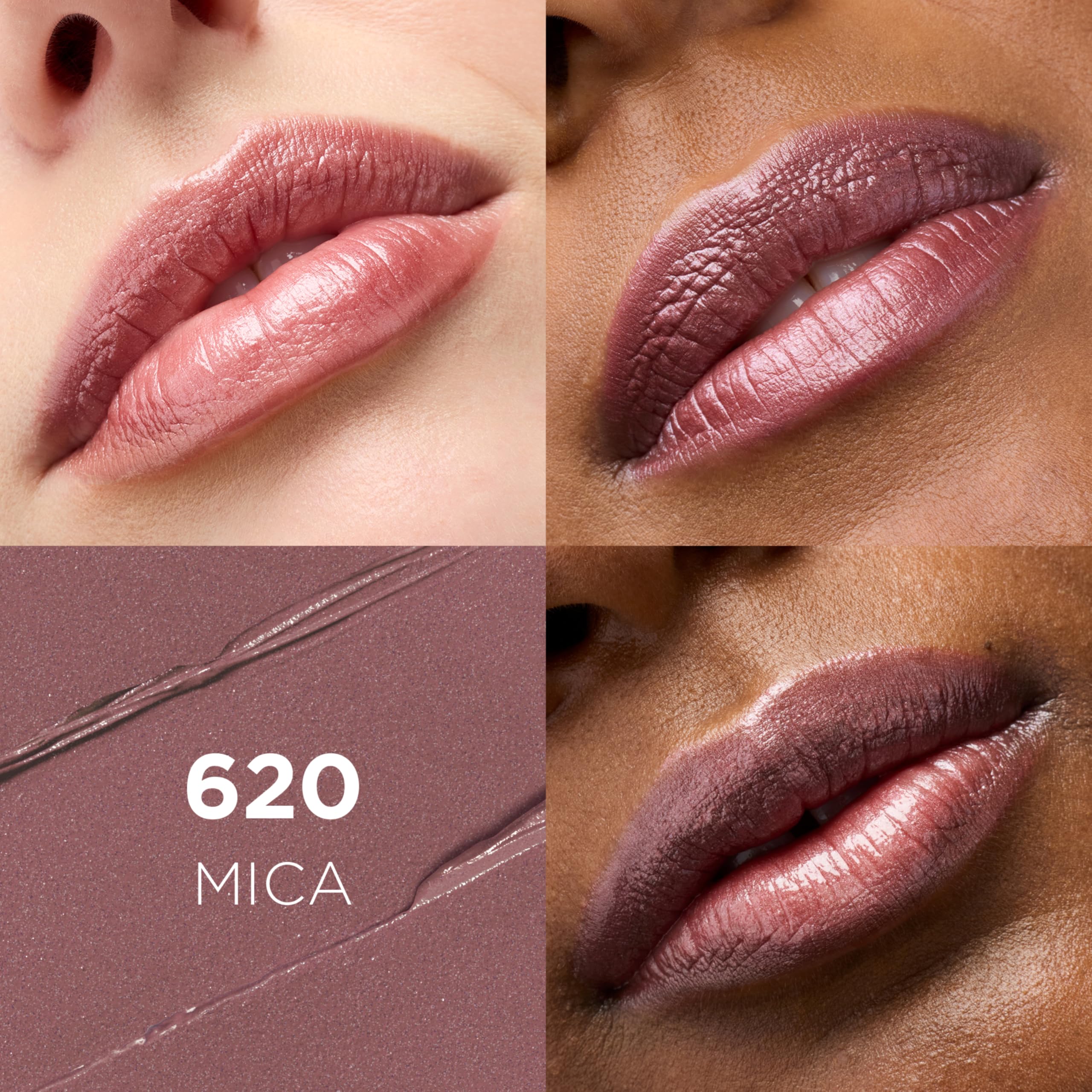 L’Oréal Paris Colour Riche Lipcolour Mica: aplicación suave desde el centro para acabado satinado.