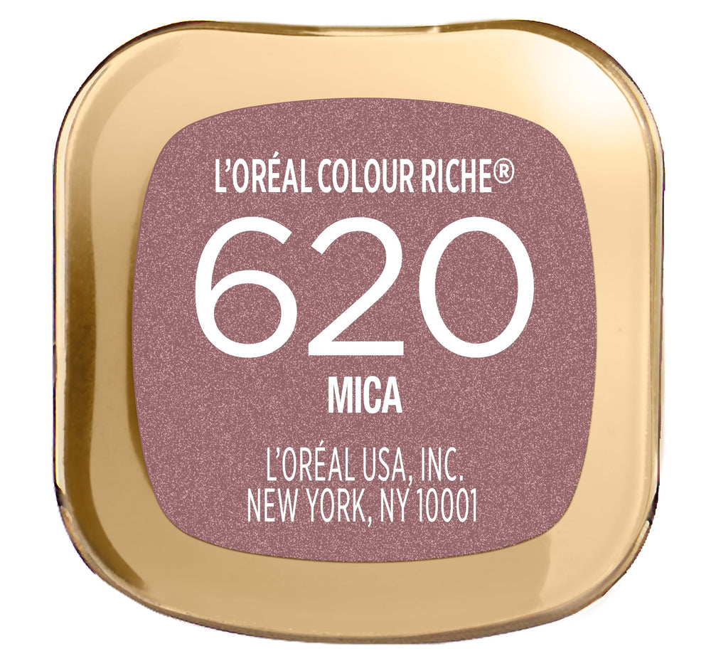 L’Oréal Paris Colour Riche Lipcolour Mica: textura suave que mantiene los labios nutridos.