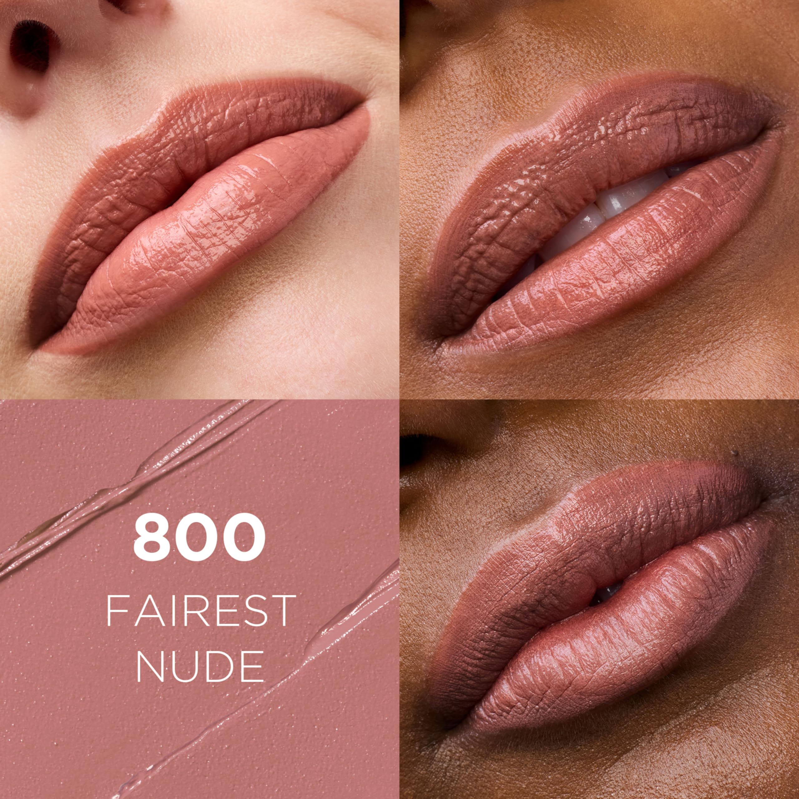 L'Oreal Paris Colour Riche Original Creamy muestra aplicación-centro-labio para definición suave.