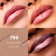 L'Oréal Paris Colour Riche Original Creamy Caramel Latte: muestra de color para labios sedosos