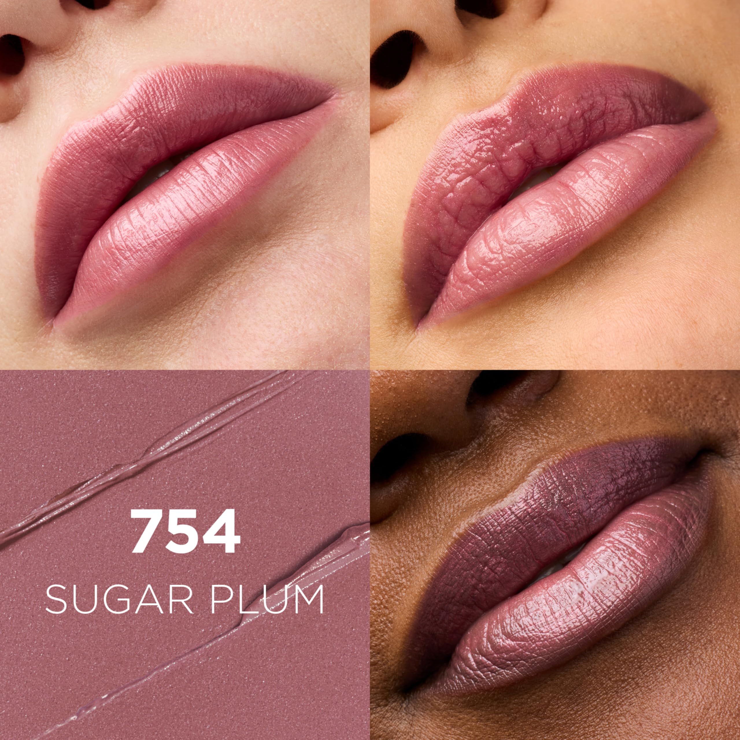 Labial Colour Riche Ciruela Azucarada en muestra para look sofisticado
