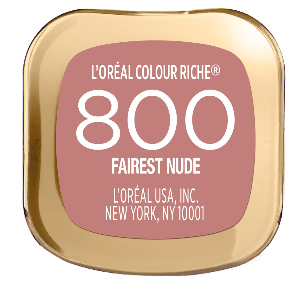 L'Oreal Paris Colour Riche Original Creamy textura-cremosa-labio para cobertura uniforme.
