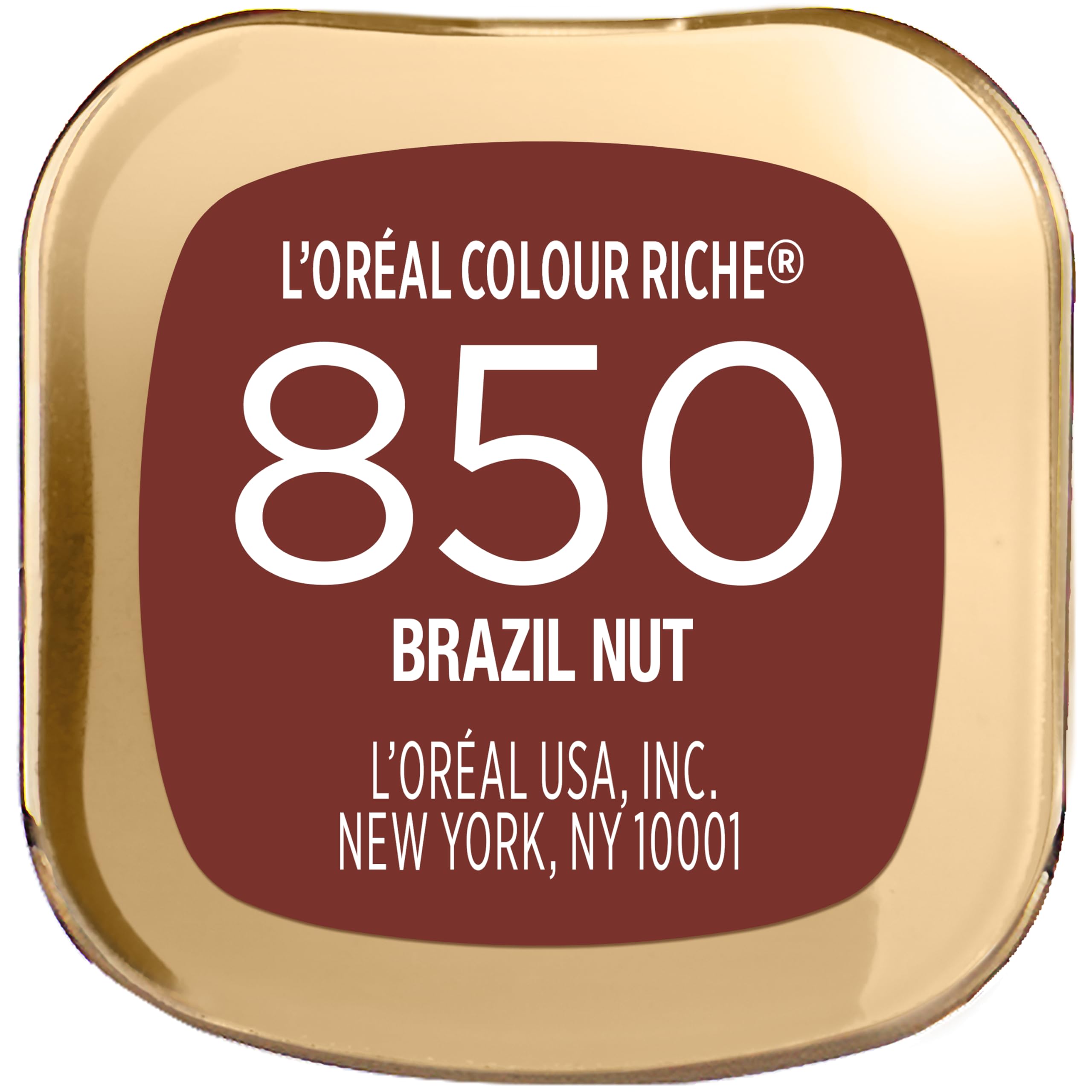 L'Oréal Paris Colour Riche packaging close-up for premium presentation.