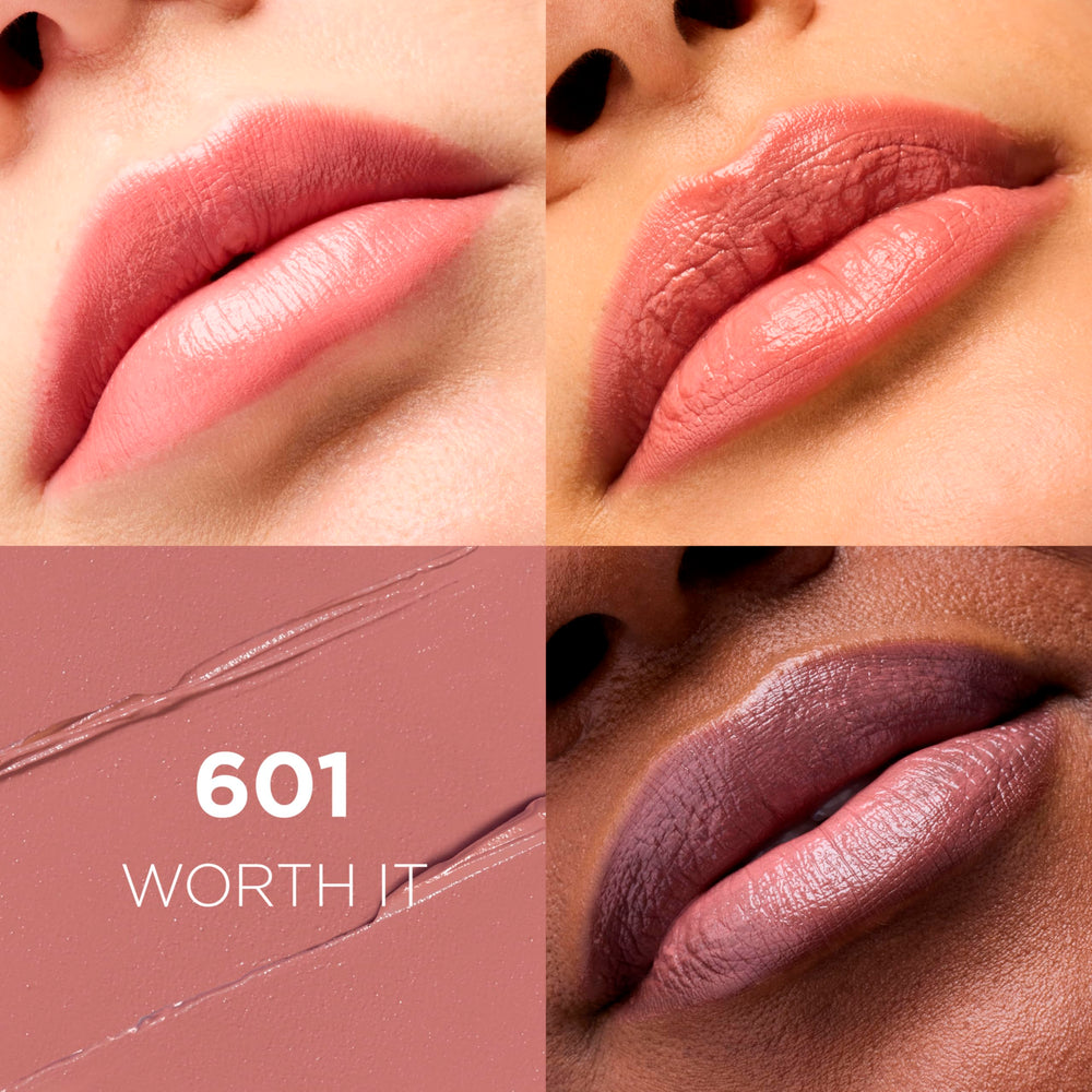 L'Oréal Paris Colour Riche Satin labio frambuesa intenso, acabado suave y cómodo.