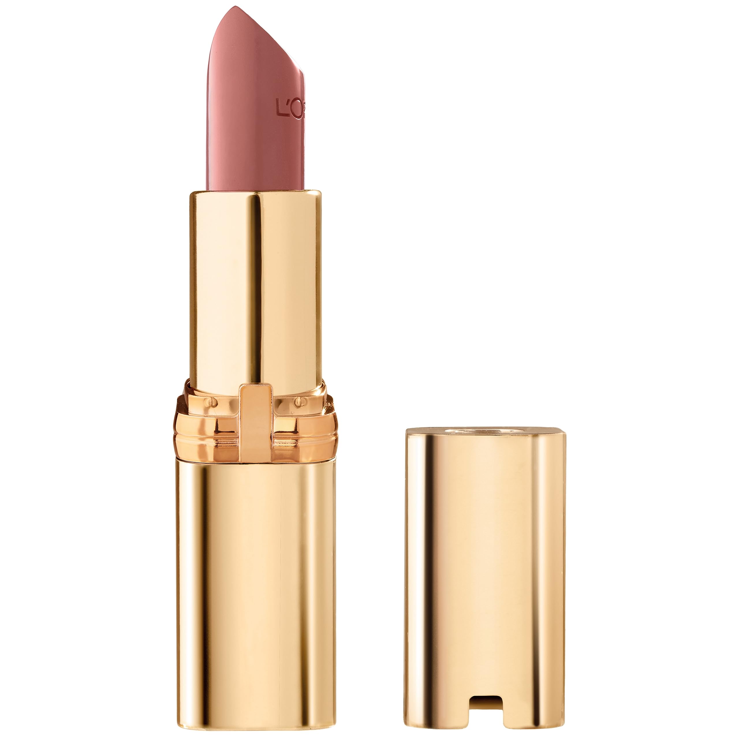 L'Oréal Paris Colour Riche Satin labio rojo vivo, hidratación duradera para todo el día.