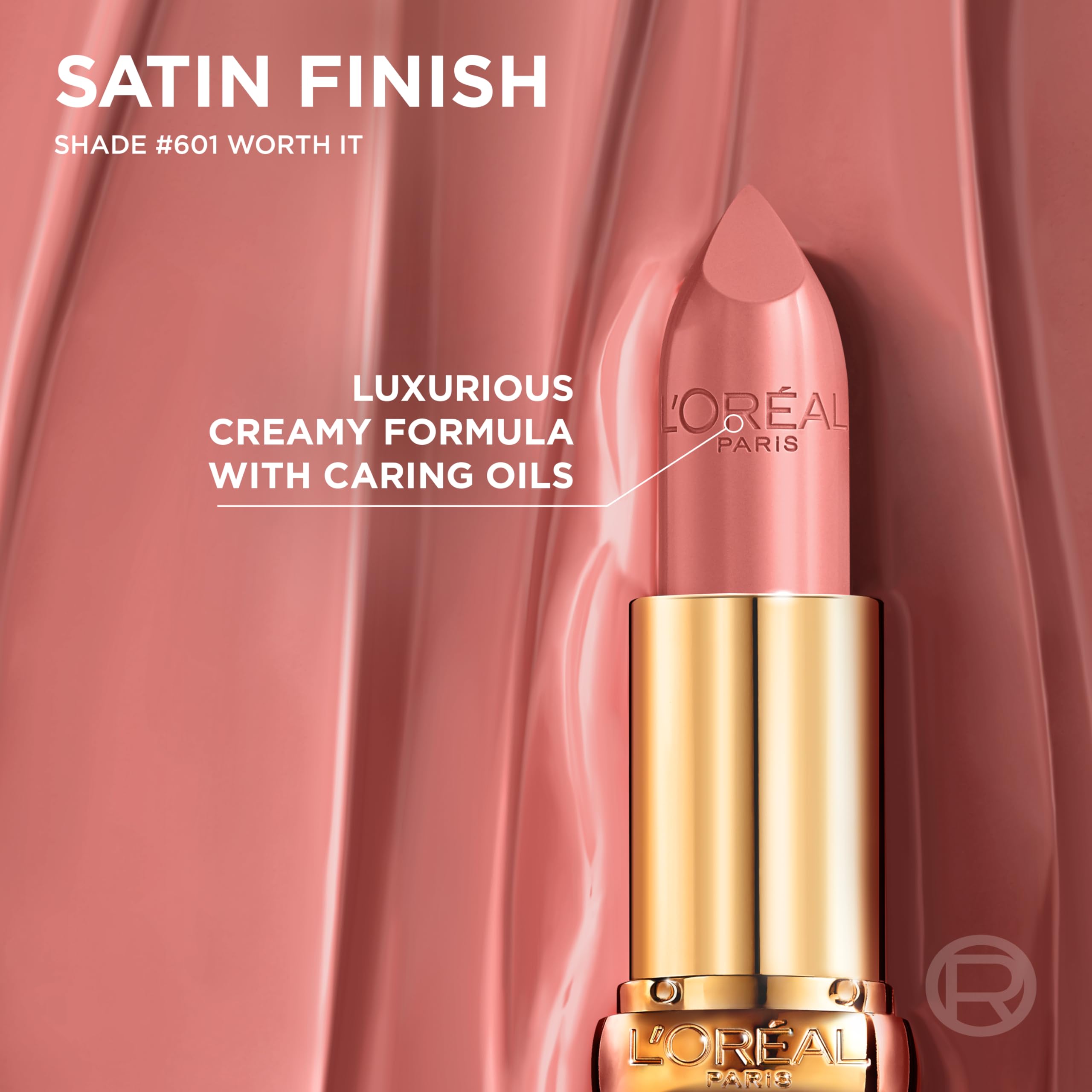 Amplia gama de 52 tonos opulentos para expresarte con Colour Riche Satin.