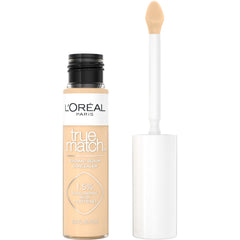 Corrector Sérum Iluminador de L'Oreal Paris, aplicador plano para cobertura rápida y uniforme.