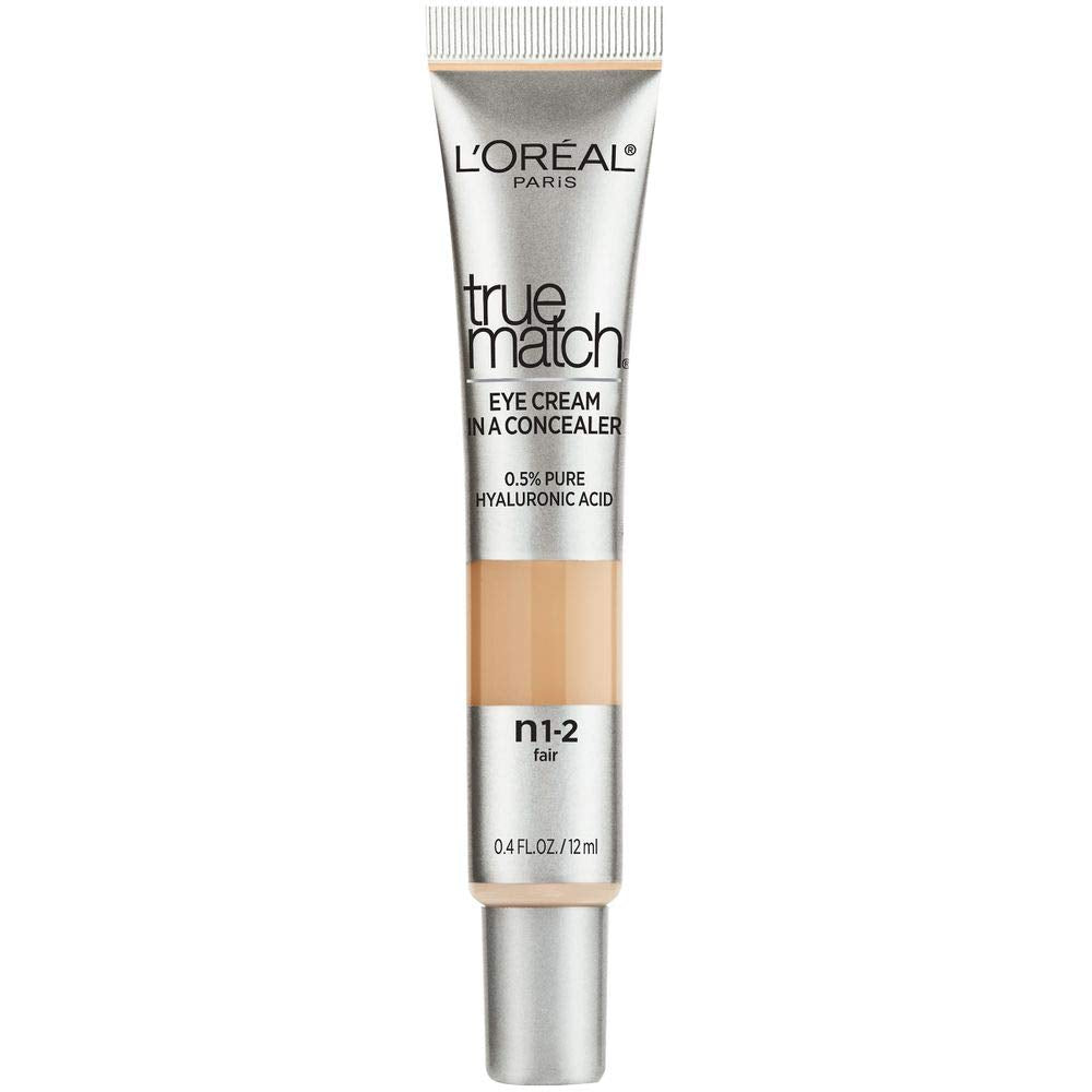 L'Oréal Paris crema correctora para ojos en envase, ideal para retoques diarios