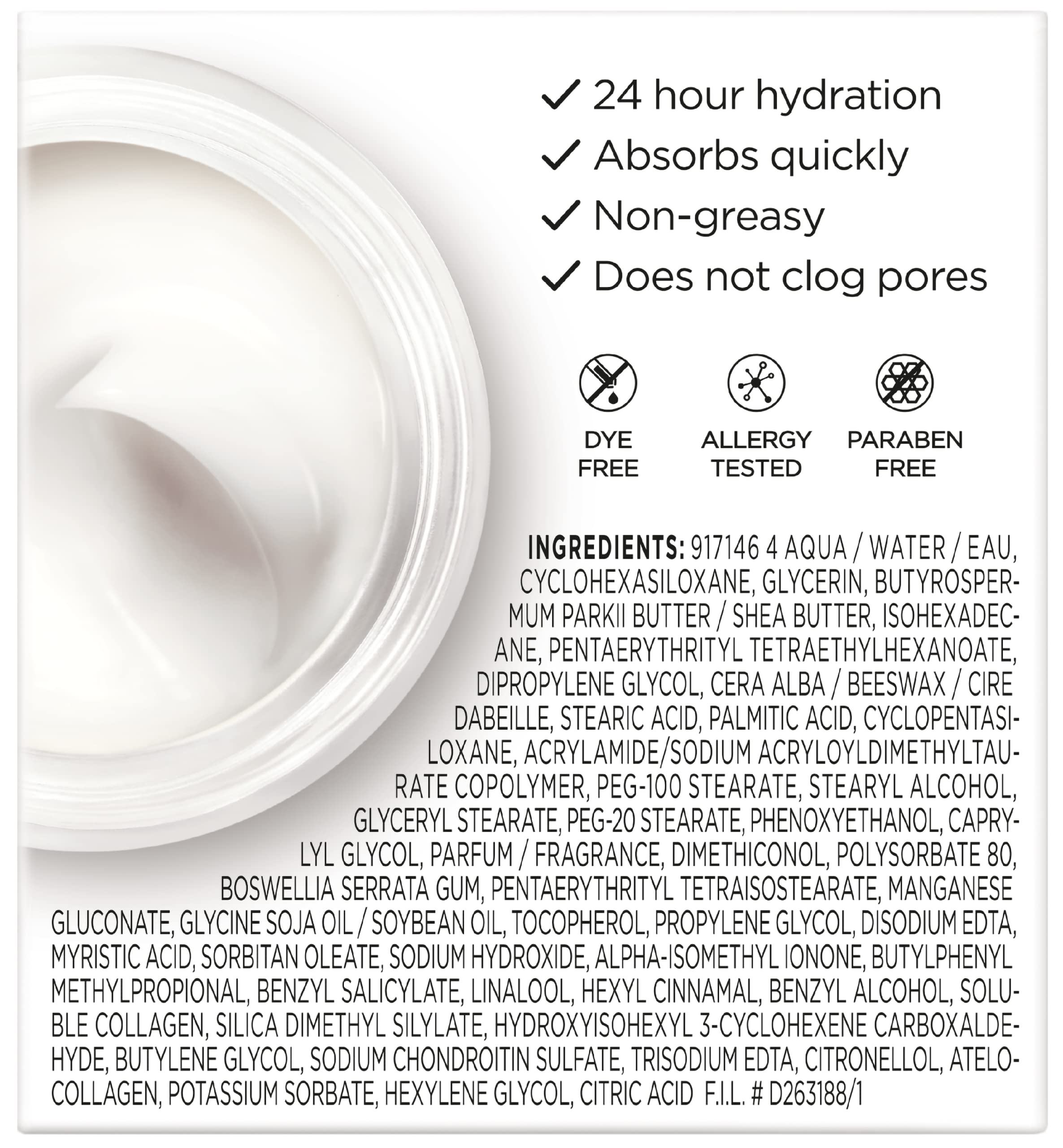 L’Oréal Paris crema diaria con colágeno, rutina de cuidado diaria para piel suave.