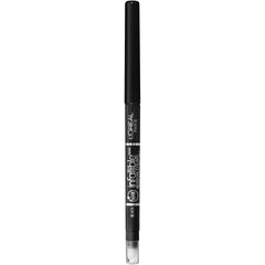 Delineador mecánico Infallible de Loreal Paris, apertura con sacapuntas para precisión duradera.