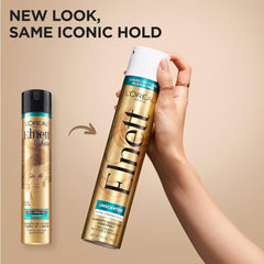 L'Oreal Paris Elnett Satin facilita la aplicación y fijación sin esfuerzo